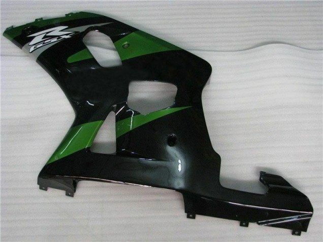 Verde Preto Carenagem Moto Suzuki GSXR 600 / 750 K1 K2 K3 01-03 Verde Preto Carenagem Moto Suzuki GSXR 600 / 750 K1 K2 K3 01-03