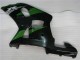 Verde Preto Carenagem Moto Suzuki GSXR 600 / 750 K1 K2 K3 01-03 Verde Preto Carenagem Moto Suzuki GSXR 600 / 750 K1 K2 K3 01-03