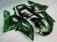 Verde Preto Carenagem Moto Yamaha R6 98-02 Verde Preto Carenagem Moto Yamaha R6 98-02