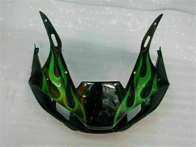 Verde Preto Carenagem Moto Yamaha R6 98-02 Verde Preto Carenagem Moto Yamaha R6 98-02