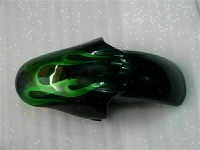Verde Preto Carenagem Moto Yamaha R6 98-02 Verde Preto Carenagem Moto Yamaha R6 98-02