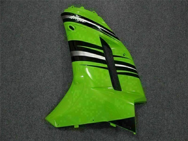 Verde Preto Carenagem & Plástico Moto Kawasaki ZX6R 07-08 Verde Preto Carenagem & Plástico Moto Kawasaki ZX6R 07-08