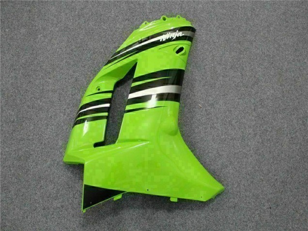 Verde Preto Carenagem & Plástico Moto Kawasaki ZX6R 07-08 Verde Preto Carenagem & Plástico Moto Kawasaki ZX6R 07-08