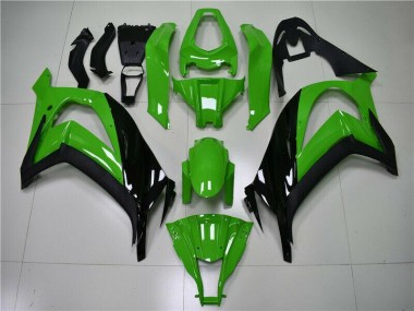 Verde Preto Carroçaria Moto Kawasaki ZX10R 11-15