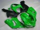 Verde Preto Fosco Carenagem Moto Kawasaki ZX6R 05-06 Verde Preto Fosco Carenagem Moto Kawasaki ZX6R 05-06