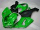 Verde Preto Fosco Carenagem Moto Kawasaki ZX6R 05-06 Verde Preto Fosco Carenagem Moto Kawasaki ZX6R 05-06