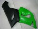 Verde Preto Fosco Carenagem Moto Kawasaki ZX6R 05-06 Verde Preto Fosco Carenagem Moto Kawasaki ZX6R 05-06