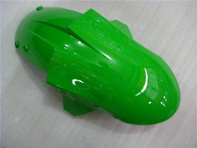 Verde Preto Fosco Carenagem Moto Kawasaki ZX6R 05-06 Verde Preto Fosco Carenagem Moto Kawasaki ZX6R 05-06