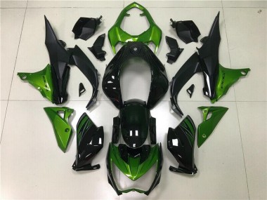 Verde Preto Injeção Kit Carenagem Kawasaki Z800 13-16