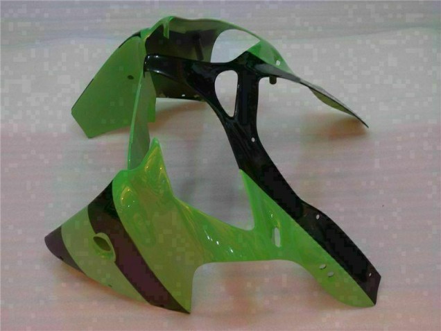 Verde Preto Injeção Kit Carenagem Kawasaki ZX6R 00-02