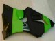 Verde Preto Injeção Kit Carenagem Kawasaki ZX6R 00-02