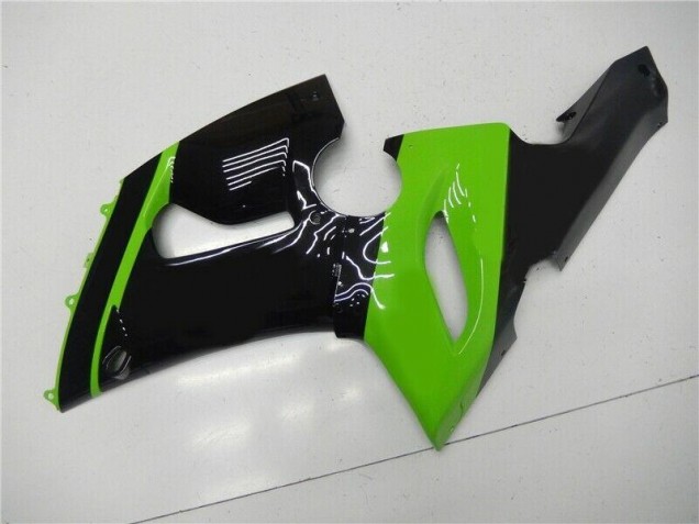 Verde Preto Injeção Kit Carenagem Kawasaki ZX6R 05-06