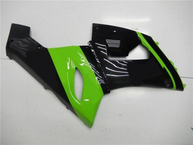 Verde Preto Injeção Kit Carenagem Kawasaki ZX6R 05-06