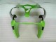 Verde Preto Injeção Kit Carenagem Moto Kawasaki ZX6R 00-02