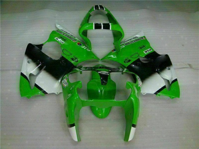 Verde Preto Injeção Kits Carenagem Moto Kawasaki ZX6R 00-02 Verde Preto Injeção Kits Carenagem Moto Kawasaki ZX6R 00-02