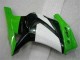 Verde Preto Ninja Abs Moto Plástico Kawasaki EX250 08-12 Verde Preto Ninja Abs Moto Plástico Kawasaki EX250 08-12