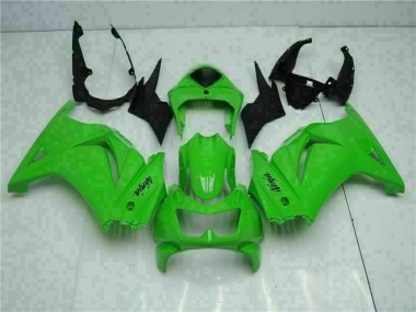 Verde Preto Ninja Kits Carenagem Moto Kawasaki EX250 08-12