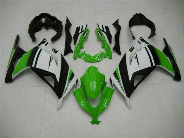 Verde Preto Prata Carenagem Moto Kawasaki EX300 13-16 Verde Preto Prata Carenagem Moto Kawasaki EX300 13-16