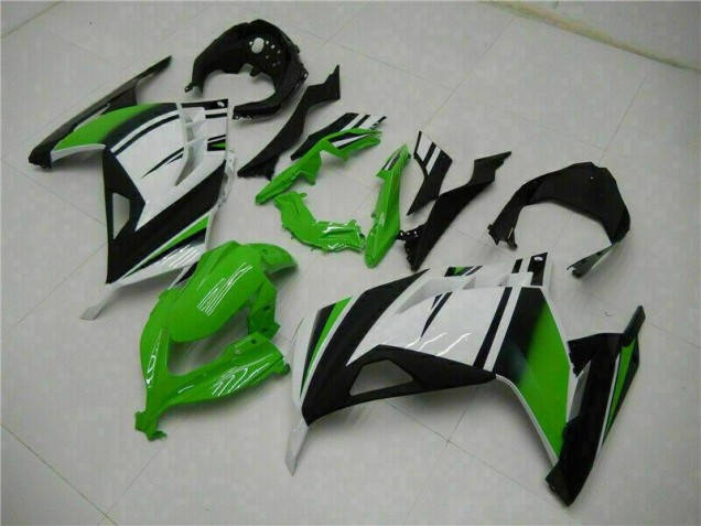 Verde Preto Prata Carenagem Moto Kawasaki EX300 13-16 Verde Preto Prata Carenagem Moto Kawasaki EX300 13-16