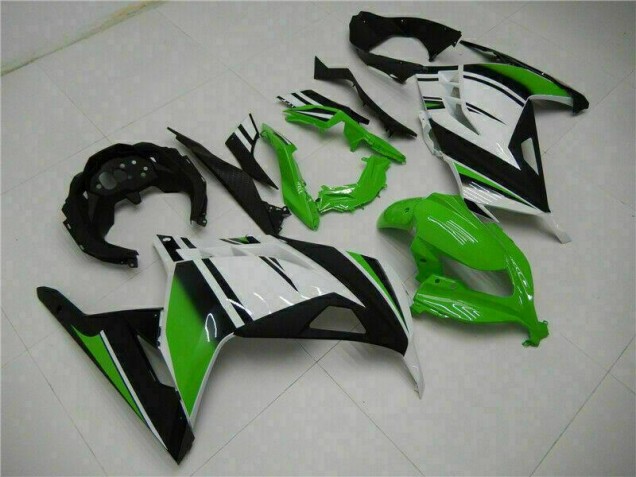 Verde Preto Prata Carenagem Moto Kawasaki EX300 13-16 Verde Preto Prata Carenagem Moto Kawasaki EX300 13-16