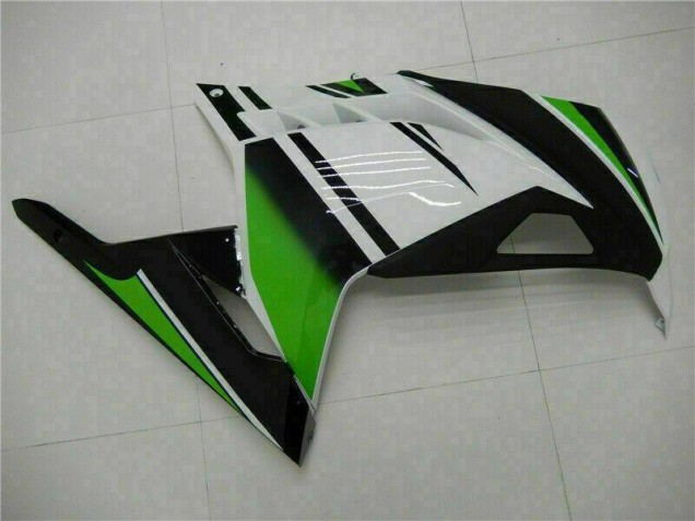 Verde Preto Prata Carenagem Moto Kawasaki EX300 13-16 Verde Preto Prata Carenagem Moto Kawasaki EX300 13-16