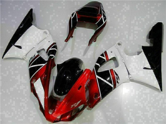 Vermelho Abs Kit Carenagem & Plásticos Moto Yamaha R1 00-01 Vermelho Abs Kit Carenagem & Plásticos Moto Yamaha R1 00-01