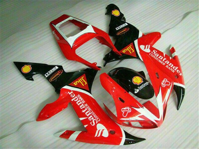 Vermelho Abs Kits Completos Carenagem Moto Yamaha R1 02-03 Vermelho Abs Kits Completos Carenagem Moto Yamaha R1 02-03