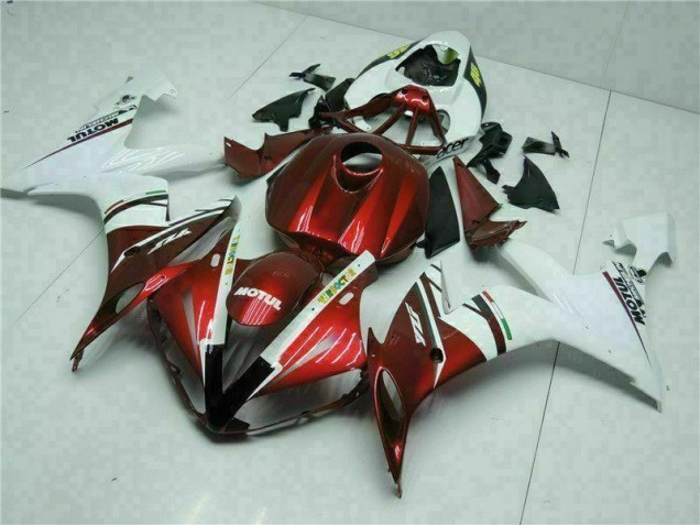 Vermelho Abs Kits Completos Carenagem Moto Yamaha R1 04-06 Vermelho Abs Kits Completos Carenagem Moto Yamaha R1 04-06