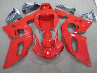 Vermelho Abs Moto Plásticos Yamaha R6 98-02