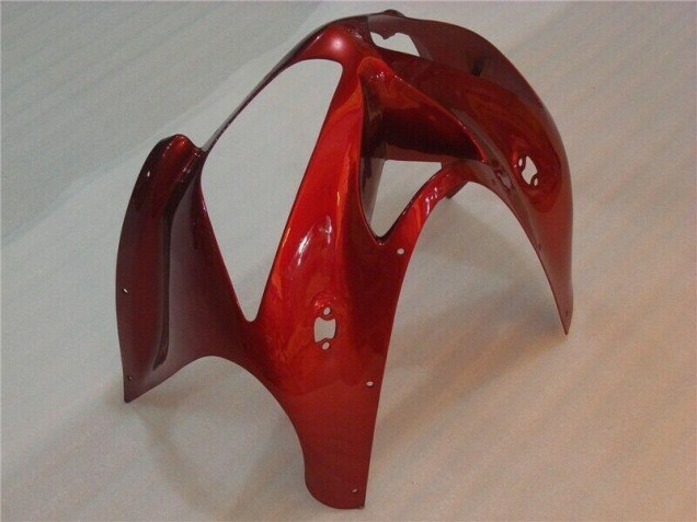 Vermelho Abs Motocicleta Plástico Kawasaki ZX6R 05-06 Vermelho Abs Motocicleta Plástico Kawasaki ZX6R 05-06