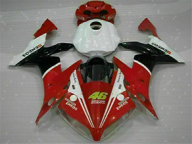 Vermelho Abs Motocicleta Plásticos Yamaha R1 04-06