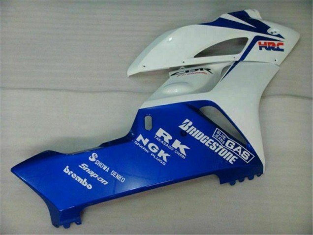 Vermelho Azul Branco Carenagem Moto Honda CBR 1000RR 04-05 Vermelho Azul Branco Carenagem Moto Honda CBR 1000RR 04-05