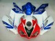 Vermelho Azul Branco Carenagem Moto Honda CBR 1000RR 04-05 Vermelho Azul Branco Carenagem Moto Honda CBR 1000RR 04-05