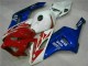 Vermelho Azul Carenagem Moto Honda CBR 1000RR 04-05 Vermelho Azul Carenagem Moto Honda CBR 1000RR 04-05