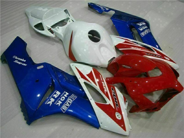 Vermelho Azul Carenagem Moto Honda CBR 1000RR 04-05 Vermelho Azul Carenagem Moto Honda CBR 1000RR 04-05