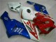 Vermelho Azul Carenagem Moto Honda CBR 1000RR 04-05 Vermelho Azul Carenagem Moto Honda CBR 1000RR 04-05