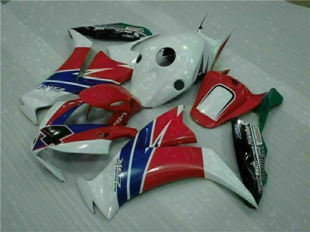 Vermelho Azul Carenagem Moto Honda CBR 1000RR 12-16