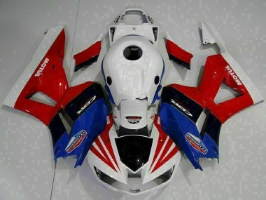 Vermelho Azul Carenagem Moto Honda CBR 600RR 13-21