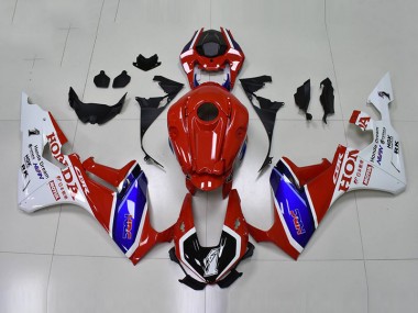 Vermelho Azul HRC Carenagem Moto Honda CBR 1000RR 17-23