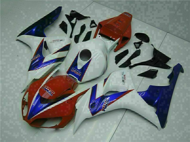 Vermelho Branco Abs Carenagem Moto Honda CBR 1000RR 04-05 Vermelho Branco Abs Carenagem Moto Honda CBR 1000RR 04-05
