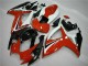 Vermelho Branco Abs Carenagem Moto Suzuki GSXR 600 / 750 K6 06-07 Vermelho Branco Abs Carenagem Moto Suzuki GSXR 600 / 750 K6 06-07