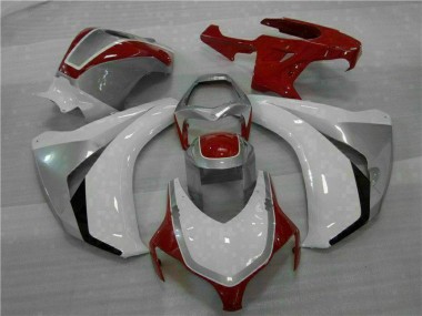 Vermelho Branco Abs Kit Carenagem & Plásticos Moto Honda CBR 1000RR 08-11