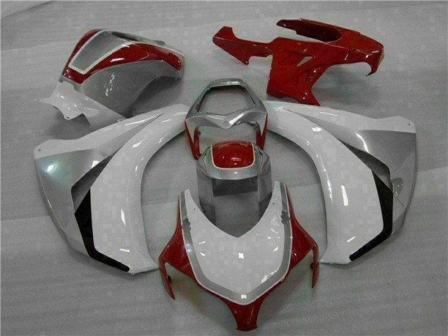 Vermelho Branco Abs Kit Carenagem & Plásticos Moto Honda CBR 1000RR 08-11