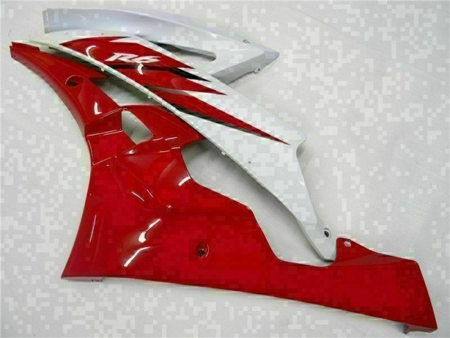 Vermelho Branco Abs Kits Completos Carenagem Moto Yamaha R6 06-07 Vermelho Branco Abs Kits Completos Carenagem Moto Yamaha R6 06-07