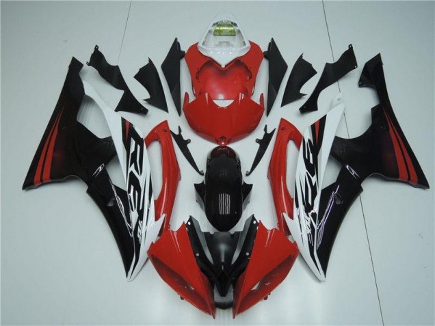 Vermelho Branco Abs Kits Completos Carenagem Moto Yamaha R6 08-16 Vermelho Branco Abs Kits Completos Carenagem Moto Yamaha R6 08-16