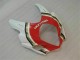 Vermelho Branco Abs Moto Plástico Suzuki GSXR 1000 K7 07-08