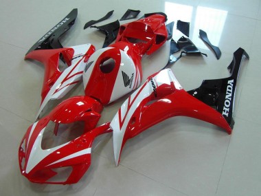 Vermelho Branco Abs Moto Plásticos Honda CBR 1000RR 06-07