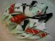 Vermelho Branco Abs Moto Plásticos Yamaha R6 06-07 Vermelho Branco Abs Moto Plásticos Yamaha R6 06-07