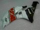Vermelho Branco Abs Moto Plásticos Yamaha R6 06-07 Vermelho Branco Abs Moto Plásticos Yamaha R6 06-07
