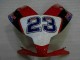 Vermelho Branco Azul 23 Carenagem Moto Honda CBR 1000RR 12-16 Vermelho Branco Azul 23 Carenagem Moto Honda CBR 1000RR 12-16